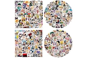 Ropniik 200 Autocollants De Dessin Animé Anime Adaptés Aux Adolescents Pour Ordinateur Portable Moto Vélo Skateboard Bagages Décalcomanies Graffiti Étanche