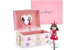 Jewelkeeper - Cofre de Música para Joyas con Unicornio, Aves y Princesa Elegante - Melodía de la Danza del Hada de Azúcar