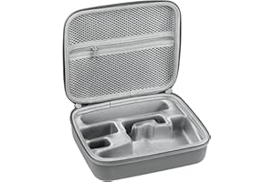 Pocaton Tasche für DJI Osmo Mobile 8/7/7P, Tragetasche Kompatibel mit DJI Osmo Mobile 8/7/7P Vlog Combo Zubehör, Aufbewahrungstasche für Gimbal Zubehör (Grau)