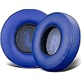 SOULWIT Professional Replacement Ear Pads for JBL E35 E45 E45BT Duet BT Bluetooth Wireless Headphones, Earpads Cushions with Softer Protein Leather, Noise Isolation Foam (Blue)