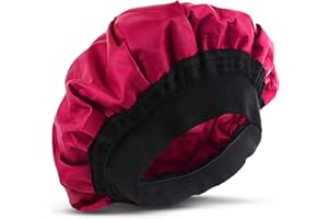 Magic Gel - Bonnet Chauffant pour Soins des Cheveux. Casque Chauffant au Micro Onde pour Cheveux Abimés, Secs. Traitement Capillaire Naturel
