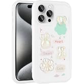 Spia Apple iPhone 13 Pro Max ile Uyumlu Kılıf Beyaz Tan Silikon Kapak (Apple iPhone 13 Pro Max ile Uyumlu, Beyaz)