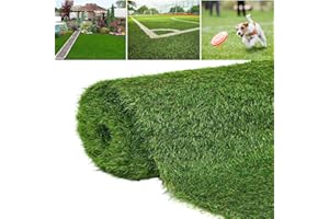 FS-PINGXIANG Artificial Grass 50 * 200CM Realistic Astro Turf Fake Grass Roll Replacement Artificial Turf Natural Indoor Outdoor Artificial Grass Underlay for Garden Rug