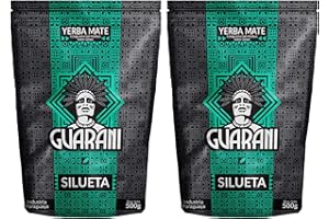 Guarani Silueta 0,5 kg | Ziołowa yerba mate 500 g | Innowacyjna fit formuła | Moc naturalnej kofeiny | Herbata yerba mate z Paragwaju (B08153XM9B)
