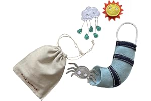 ZAC HOME Incy Wincy Spider Nursery Rhyme Marionnette à doigts