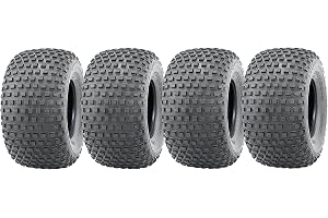 22 x 11,00 – 8 Knobby ATV däck fyra lager Wanda P323 E-märkt väg laglig (set med 4)