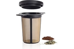 Finum 4216000 Infuseur à Thé L Acier Inox Noir