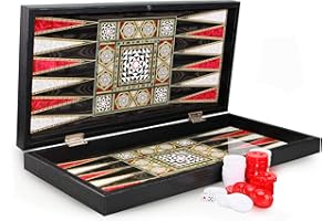 Semus Luxus Backgsmmon Tavla Intarsien Look Sedef Tavla (XXL) EKO