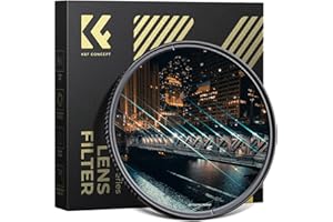 K&F CONCEPT Blue Streak Anamorpher Effekt Filter 72mm Blaue Streifenfilter Anamorphic Light Flare Effect Filter (Nano-Xcel)