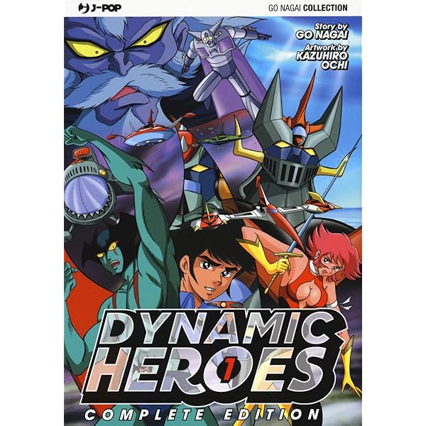 Dynamic heroes. Box (Vol. 1-4) : Nagai, Go, Giorgi, Cristian