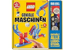 PANINI VERLAGS GMBH LEGO® Geniale Maschinen: Mit 11 Modellen: Enthält alle LEGO®-Steine, die du brauchst - mit 58 LEGO® Elemente