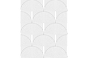 xupingjiti Papier peint autocollant - Film autocollant pour meubles - 44 x 300 cm - moderne et minimaliste géométrique à rayures, cuisine, rebord de fenêtre, armoire - Imperméable