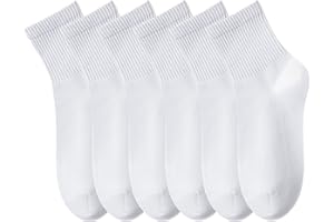 MAGIARTE Women's Mini Crew Ankle Socks Pure Cotton Sporty Leisure Socks for Women