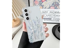 ZTOFERA Etui do Samsung Galaxy A55, przezroczyste, przezroczyste, miękkie etui TPU z kwiatowym wzorem, ultra cienkie, odporne na zarysowania silikonowe żelowe etui ochronne do Samsung A55 5G -