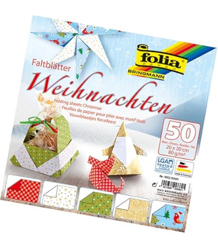 Ursus 3425500 - vouwbladen kraftpapier, ca. 15 x 15 cm, van natron kraftpapier, 80 g/m², 100 vellen, geribbeld, voor kleine en grote origami-kunstenaars, ideaal voor creatieve knutselwerk