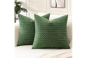 Artscope 2 stycken örngott ribbade sammetskuddar för soffa 40 x 40 cm dekorativt geometriskt bubbla kuddfodral för modernt va
