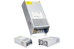 BOSYTRO Transformer DC 60 V 25 A 1500 W Switch Power Supply AC 110 V/220 V (PSU SMPS) 60 Volt Transformer Industrial Adapter LED Light Strip Lamp Semiconductor Motor Pump Winch Amplifier Monitoring