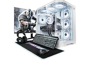 VIBOX X-188 PC Gamer Complet • 27" Écran • Intel Core i9 14900KF 6,0 GHz • Nvidia RTX 5090 32 Go • 32 Go RAM • 2 to NVMe M.2 SSD • Windows 11 • WiFi