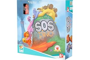 LOKI Iello CSGSOSD SOS Dino Cooperative Board Game, Multicolour