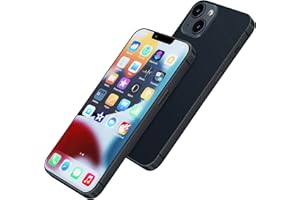 Perusha Without Logo Non-working Phone Dummy Display Model Pretend Phone toy for Phone 13 Pro Max 13 mini (6.1 inches, Black Colorscreen)