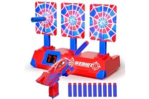 Mirthigig Diana Electronica con Pistola Luminosos Automático Reinicio, Spider Juguete Niño 3-12 Años Juegos Niños 4 5 6 7 8 9 10 11 Años Regalo Niño 3-10 Años Regalos de Cumpleaños Navidad Brinquedos