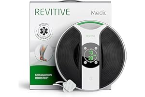 ‎REVITIVE Revitive Medic Durchblutungs-Stimulator | Bekämpft hartnäckige Bein-Schmerzen und Schwellungen | Reduziert Krämpfe | Verbessert aktiv die Durchblutung | Medikamentenfrei | Klinisch nachgewiesen