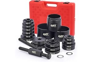 ‎ORION MOTOR TECH Orion Motor Tech 24tlg Radlager Radnabe Abzieher Radlager Werkzeug Set Radlagerwerkzeug Radlager-Einpresssatz Radnabe Ausdrücker Montage Demontage zum Aus- und Einbau von Vorderradantriebslagern