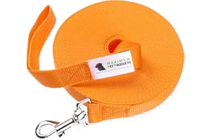 Maximum Pet Products 40ft/12m Orange Dog Training Lead