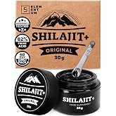 Shilajit Original Himalayan Resin – 82% Fulvic Acid – 30g (60 Days) – Authentic Grade A Natural Shilajit – 100% Pure, Lab-Tes