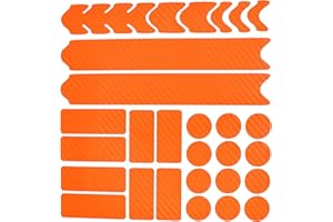 AlphaShield K099 K100 - Protector de cuadro de bicicleta (carbono, MTB, BMX, protector de pintura)