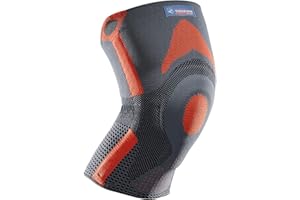 Thuasne Sport - Genouillère Rotulienne Renforcée -Tendinopathie, Instabilité Rotulienne Légère - Tricot Compressif - Indice de Maintien 2/3 - Dispositif Médical CE