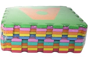 Due Esse FR000269A - Tappeto Puzzle Lettere, 10 Pezzi