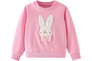 Pilipulu Sudadera sin Capucha Niña Unicornio Sweatshirt Cuello Redondo para Niña Algodón Pullover para Infantil 2-7 Años