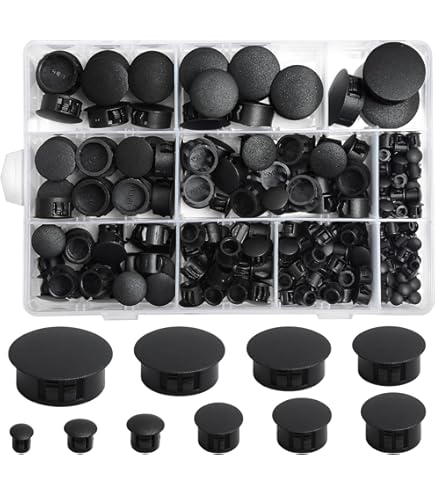 10 maten nylon kunststof gatstoppen assortiment kit 6 mm 8 mm 10 mm 13