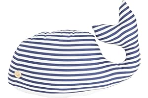 HEITMANN DECO Fermaporta in Tessuto, Balena, Blu/Bianco