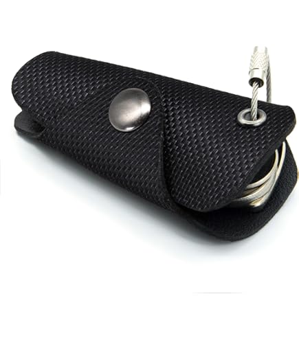 2 Borsette Protettive Per Chiavi Auto - Anti-intercettazione, In Fibra Di Carbonio, 18x8 Cm - Foto 2