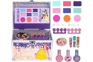 Disney Princess Sminkset Barn Lipglans & Nagellack med Sminkväska