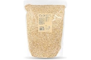‎KORO KoRo - Bio Haferflocken Kleinblatt 2,5 kg - Extra-Zarte Haferflocken - 100% Bio-Qualität - Frühstücks-Allrounder - Ballaststoffreich