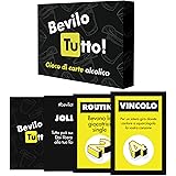 ÏMPRÜM Giochi Alcolici da Tavolo - Carte per Gioco Alcolico - Regali Divertenti - Do Or Drink Italiano - Gioco da Tavolo per 
