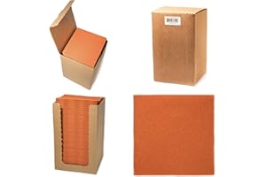 Alvotex Airlaid Cocktailservietten 20x20cm 100/1 - TERRACOTTA (125)