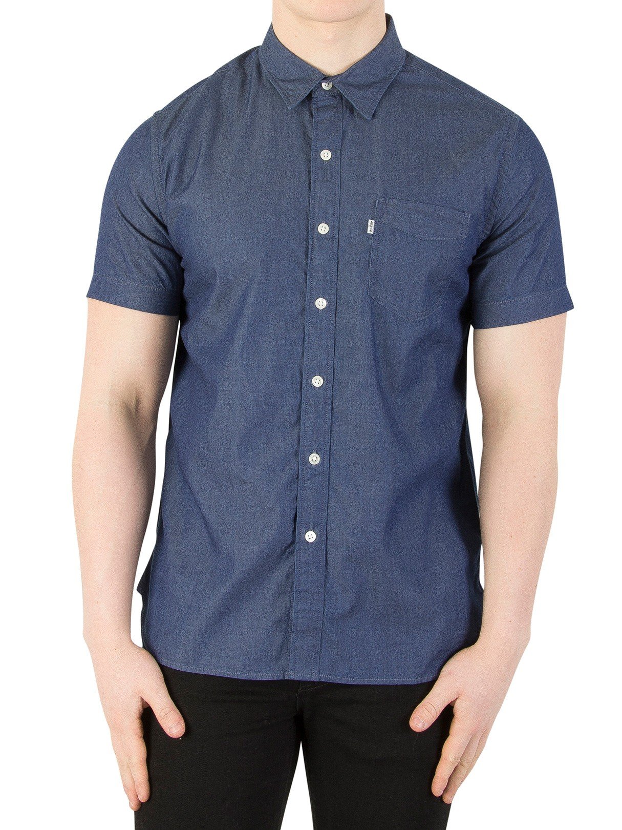 camisas levis manga corta hombre