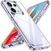 ivoler Anti-Yellow Clear Case for Xiaomi Redmi Note 13 Pro 5G / Poco X6 (Not for Note 13 Pro 4G), [Military Protection] Bumpe