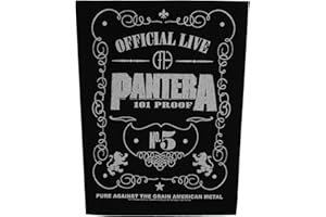 RAZAMATAZ Pantera 101% Proof Back Patch