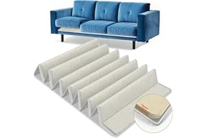 VERONLY Couch Cushion Support for Sagging Seat - (50x170CM) Wooden Sofa Support Strengthener Boards for 3 Seater, Large Sofa Rejuvenator Boards with Oxford Surface & Round Corner Treatment.(Beige