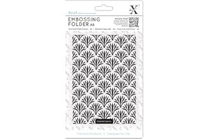 Xcut A6 Embossing Folder - Motif Art Déco