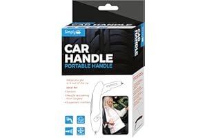 Simply Auto CH01 Universal Car Door Handle, Portable Mobility Aid Standing Support, Non-slip Grip, LED Flash Torch, Seat Belt Cutter, Window Breaker, Strong and Durable Design, Easy to Use