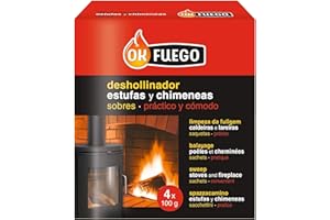 FLOWER OK FUEGO Fire Stove and Chimney Cleaner