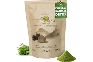 MySuperfoods Organic Wheatgrass Powder 500g, High Chlorophyll Content