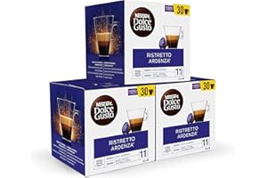 Dolce Gusto NESCAFÉ Ristretto Ardenza, Intensidad 11, Pack 3 x 30 - Total: 90 Cápsulas