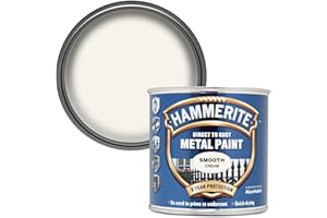 Hammerite Peinture métal Lisse 5122058 HM - 250 ML - Crème - Ici